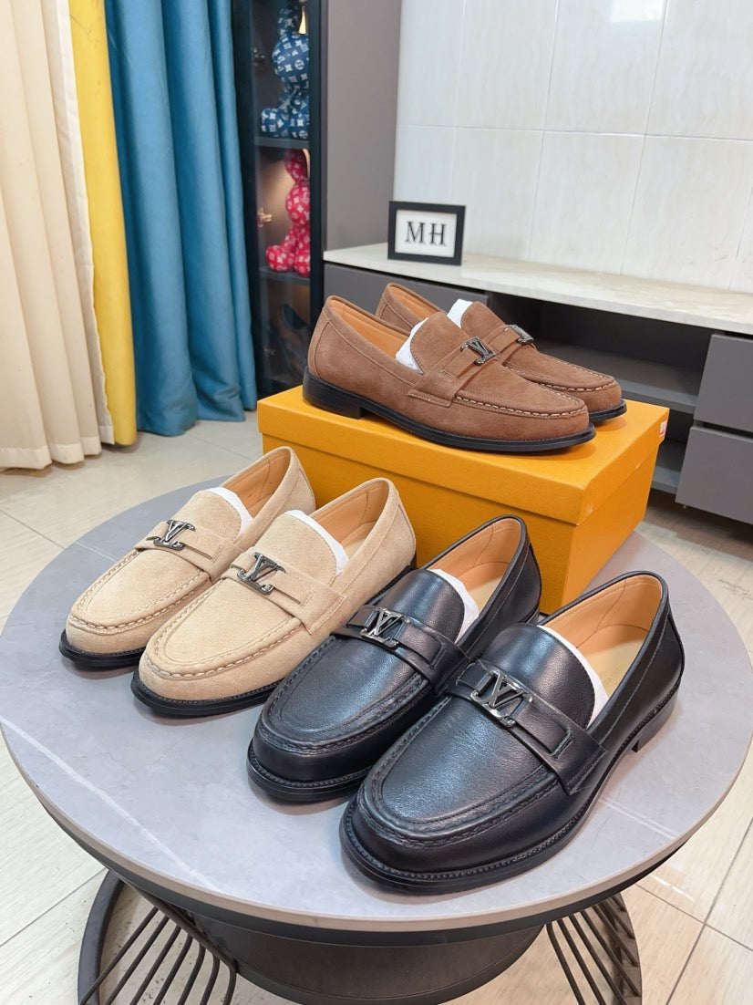 Louis Vuitton Casual Business Leather Shoes