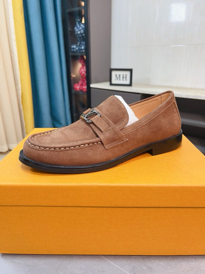 Louis Vuitton Casual Business Leather Shoes