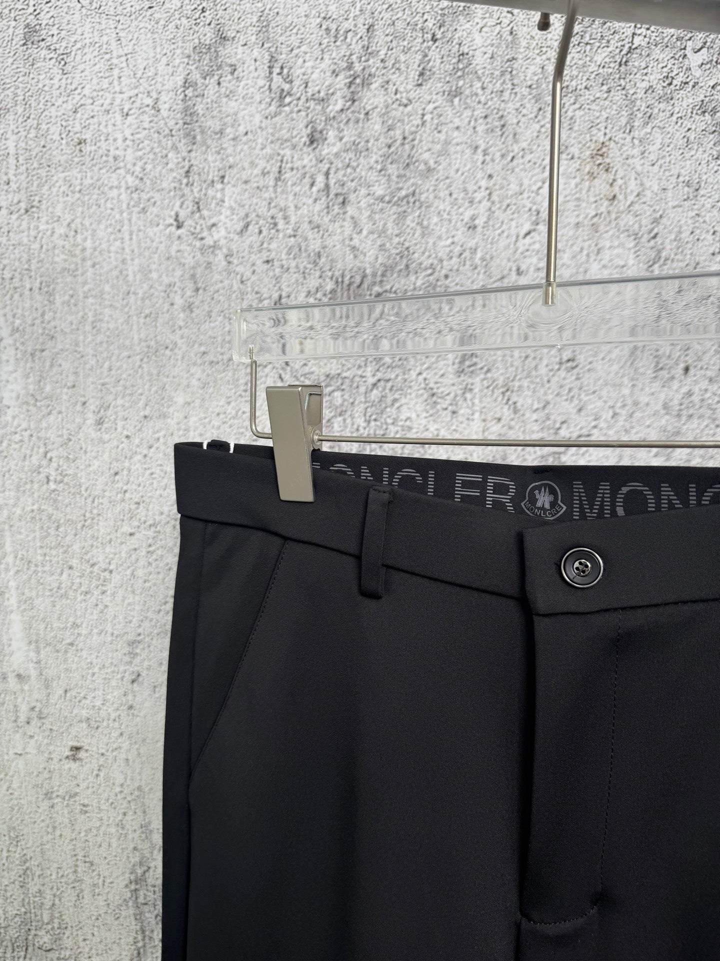 Moncler Business Stretch Cotton Trousers – 25SS Autumn Collection