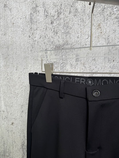 Moncler Business Stretch Cotton Trousers – 25SS Autumn Collection