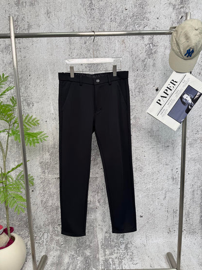 Moncler Business Stretch Cotton Trousers – 25SS Autumn Collection