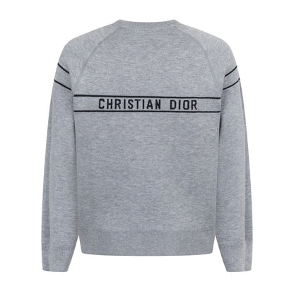 Dior Oblique Reversible Cashmere Crewneck Sweater – 25FW