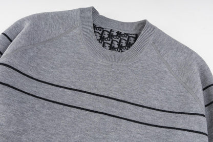 Dior Oblique Reversible Cashmere Crewneck Sweater – 25FW