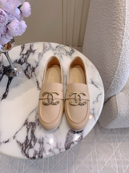 Chanel Classic Big Logo Loafers