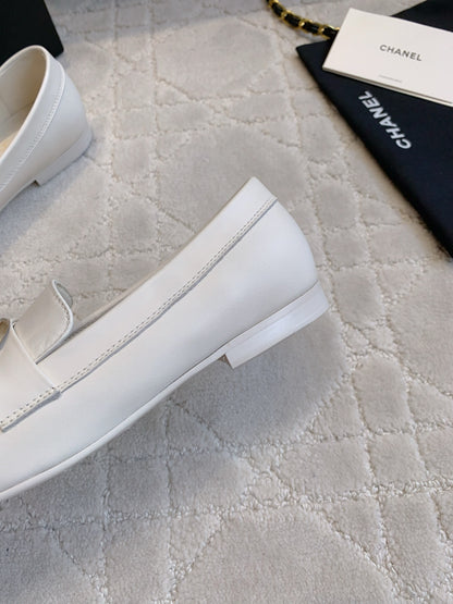 Chanel Classic Big Logo Loafers