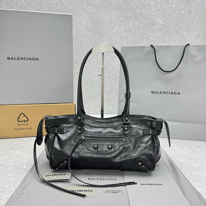 Balenciaga Le City East-West Motorcycle Bag – 2024 Early Autumn Collection