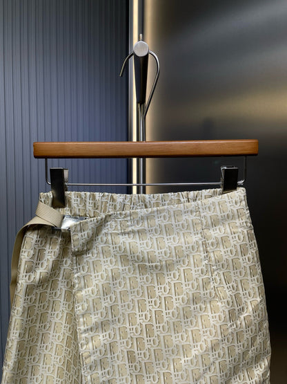 Dior Jacquard Belted Skirt-Shorts – 2024 Collection