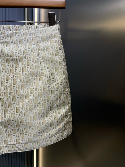 Dior Jacquard Belted Skirt-Shorts – 2024 Collection