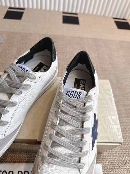 Golden Goose Distressed Leather Sneakers