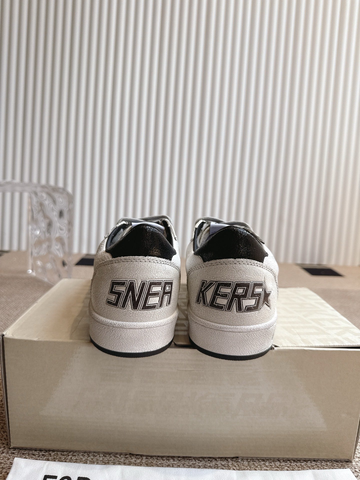 Golden Goose Distressed Leather Sneakers
