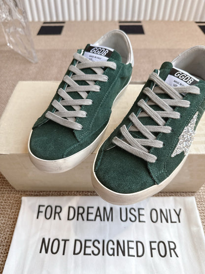Golden Goose Distressed Leather Sneakers
