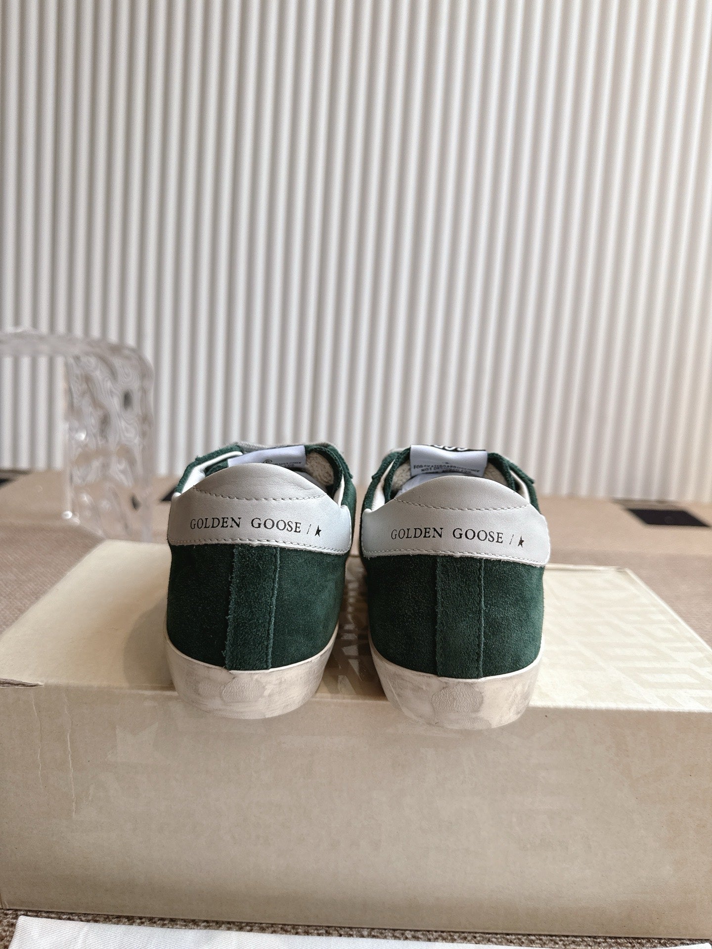 Golden Goose Distressed Leather Sneakers