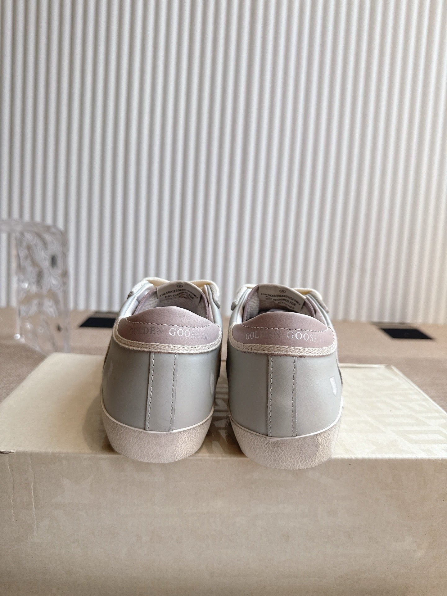 Golden Goose Distressed Leather Sneakers