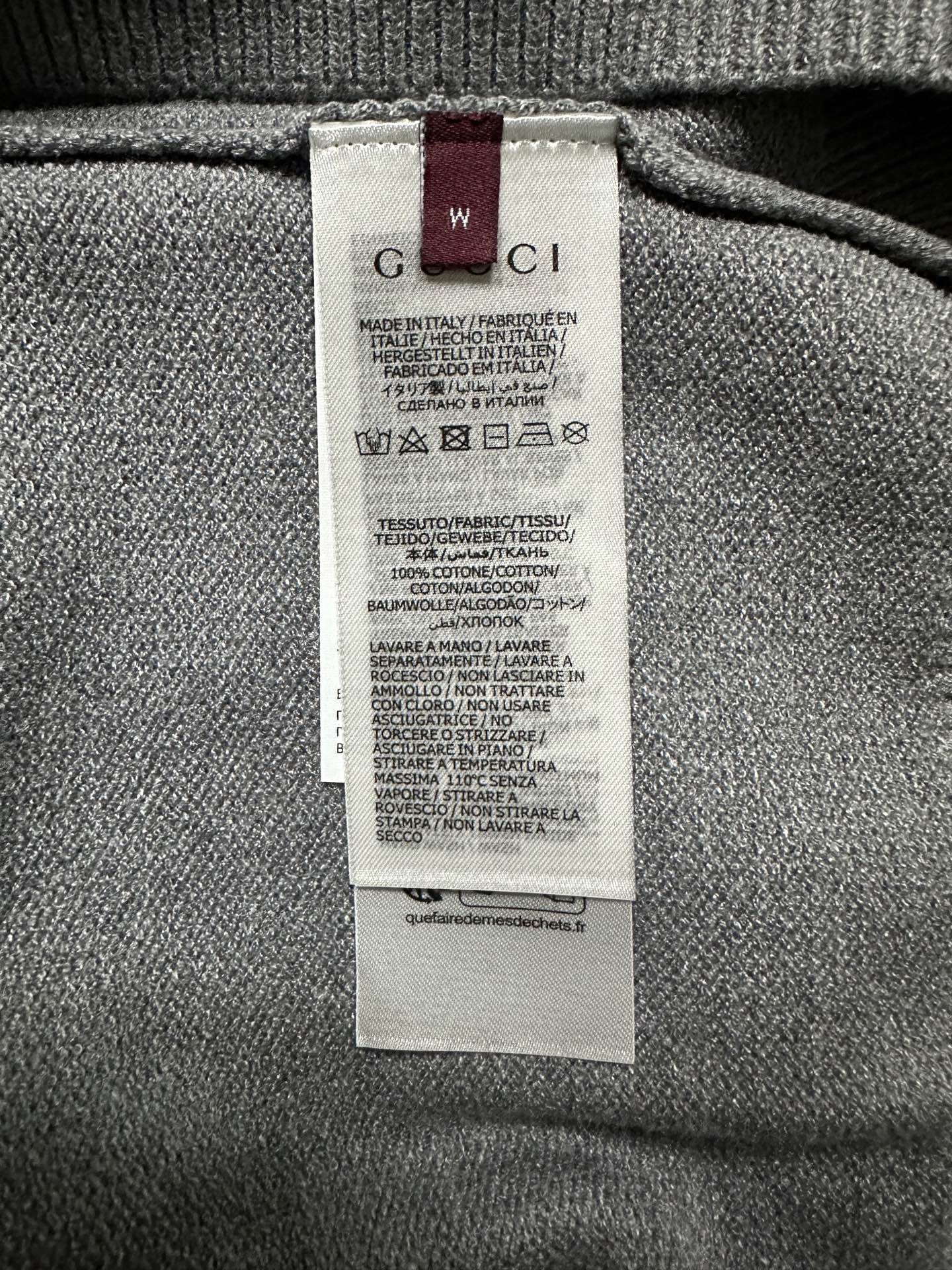Gucci Intarsia Logo Wool Sweater