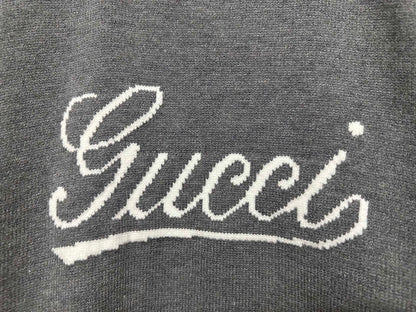 Gucci Intarsia Logo Wool Sweater