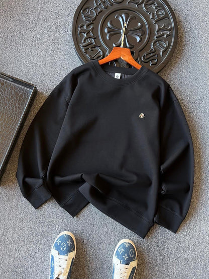 Moncler Luxury Air Cotton Crewneck Sweatshirt