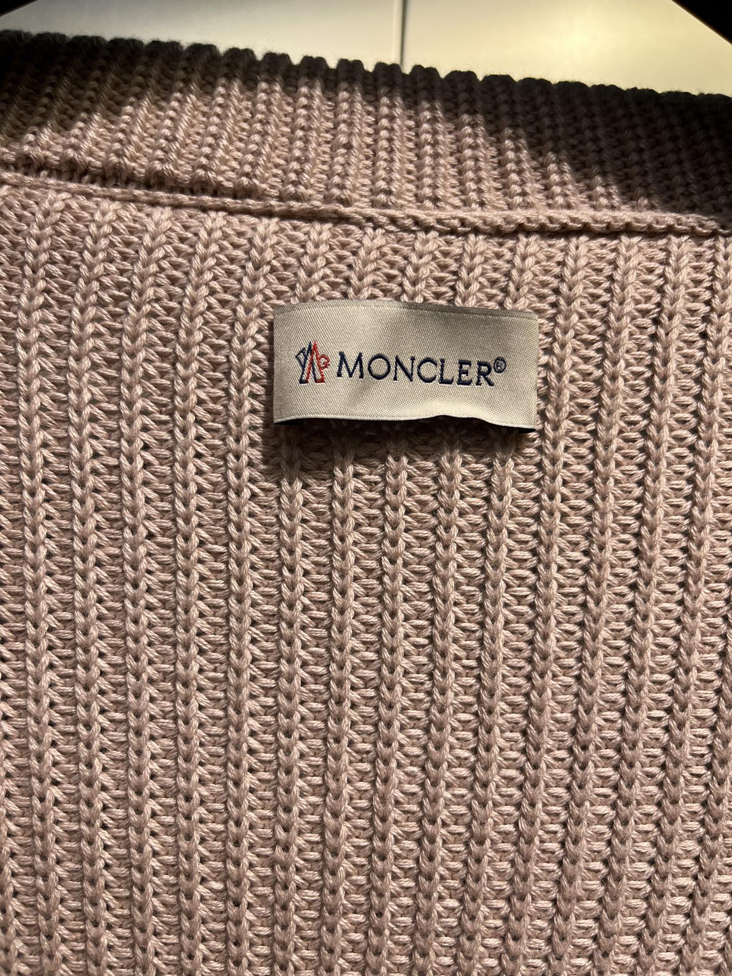 Moncler Lapel Patchwork Wool Down Jacket – 25FW