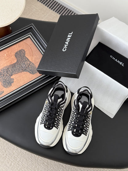 Chanel Color-Block Sneakers – 25C