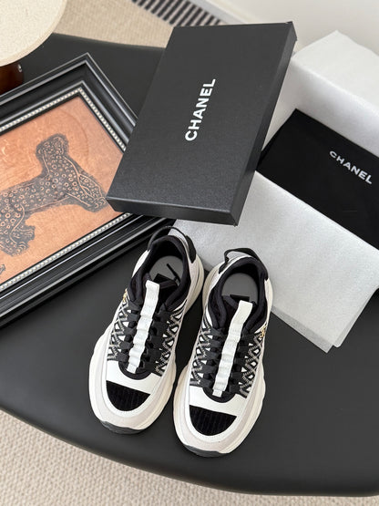 Chanel Color-Block Sneakers – 25C