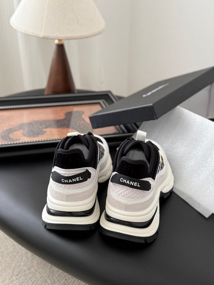 Chanel Color-Block Sneakers – 25C