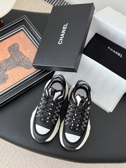 Chanel Color-Block Sneakers – 25C