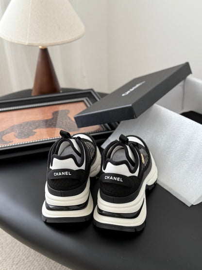 Chanel Color-Block Sneakers – 25C