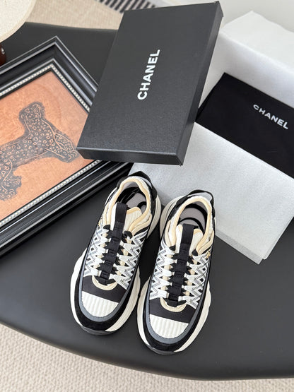 Chanel Color-Block Sneakers – 25C
