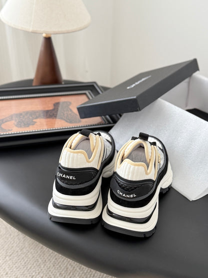 Chanel Color-Block Sneakers – 25C