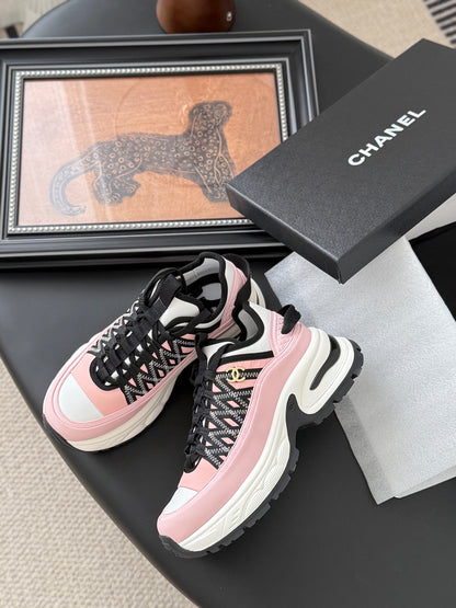 Chanel Color-Block Sneakers – 25C