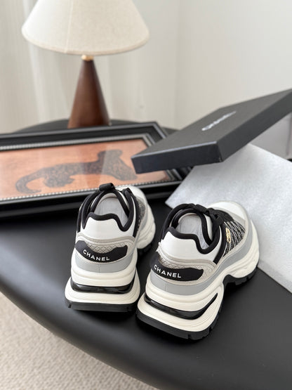 Chanel Color-Block Sneakers – 25C