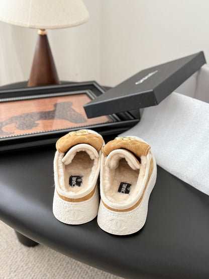 Chanel Classic Satchel Buckle Flats