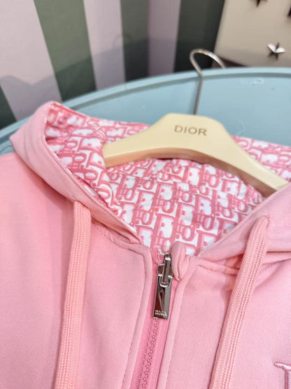 Dior Kids Reversible Windbreaker & Sweatshirt Set – Kids Collection – 25SS