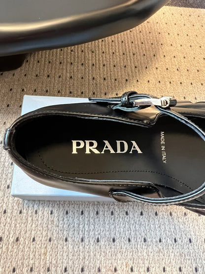 Prada Thick-Soled Mary Jane Shoes – 25SS