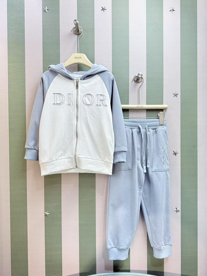 Dior Children's Hooded Tracksuit Set – 2025FW – Kids Collection