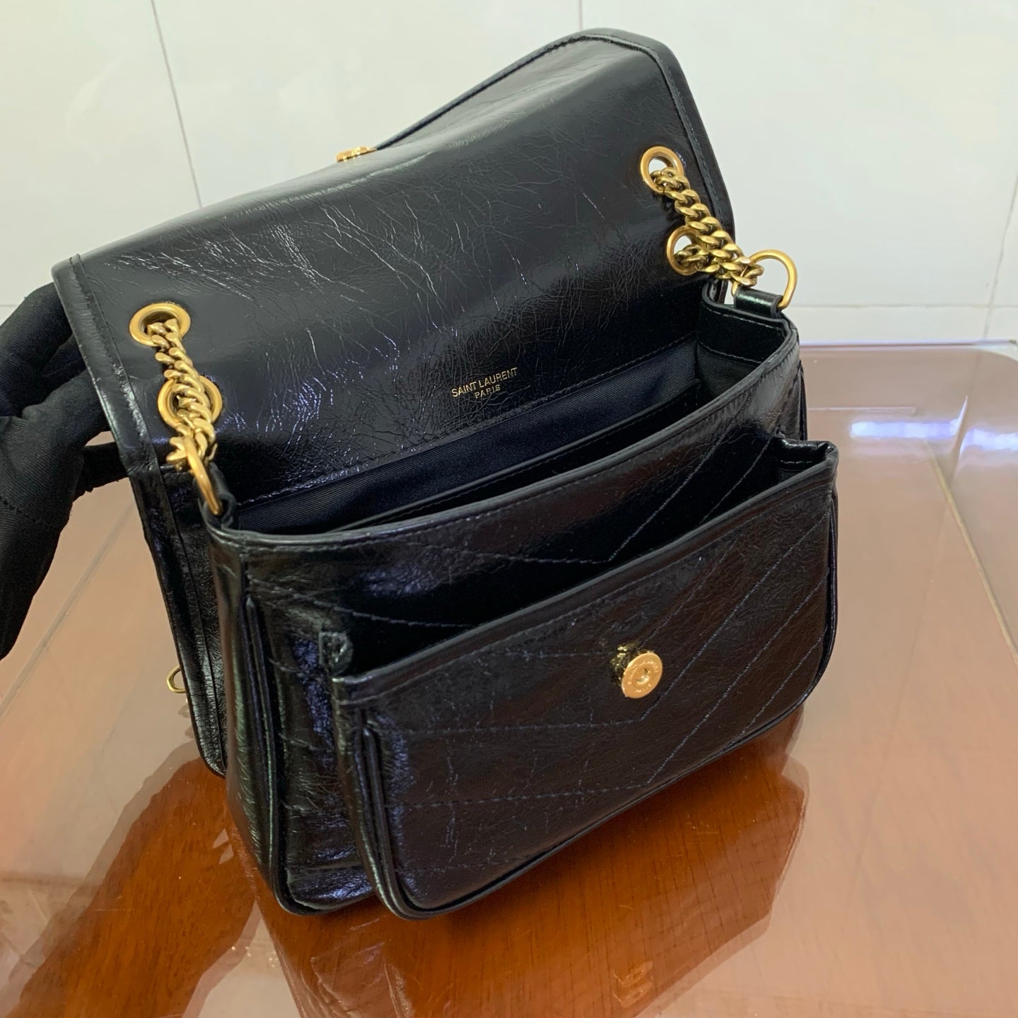 Saint Laurent Niki Baby Shoulder Bag