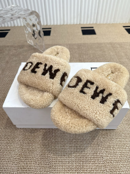 Loewe Classic Autumn/Winter Wool Slippers