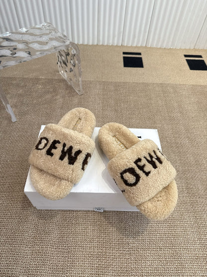 Loewe Classic Autumn/Winter Wool Slippers