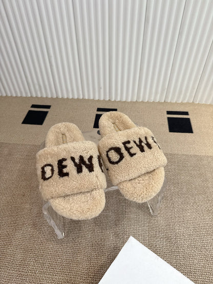 Loewe Classic Autumn/Winter Wool Slippers