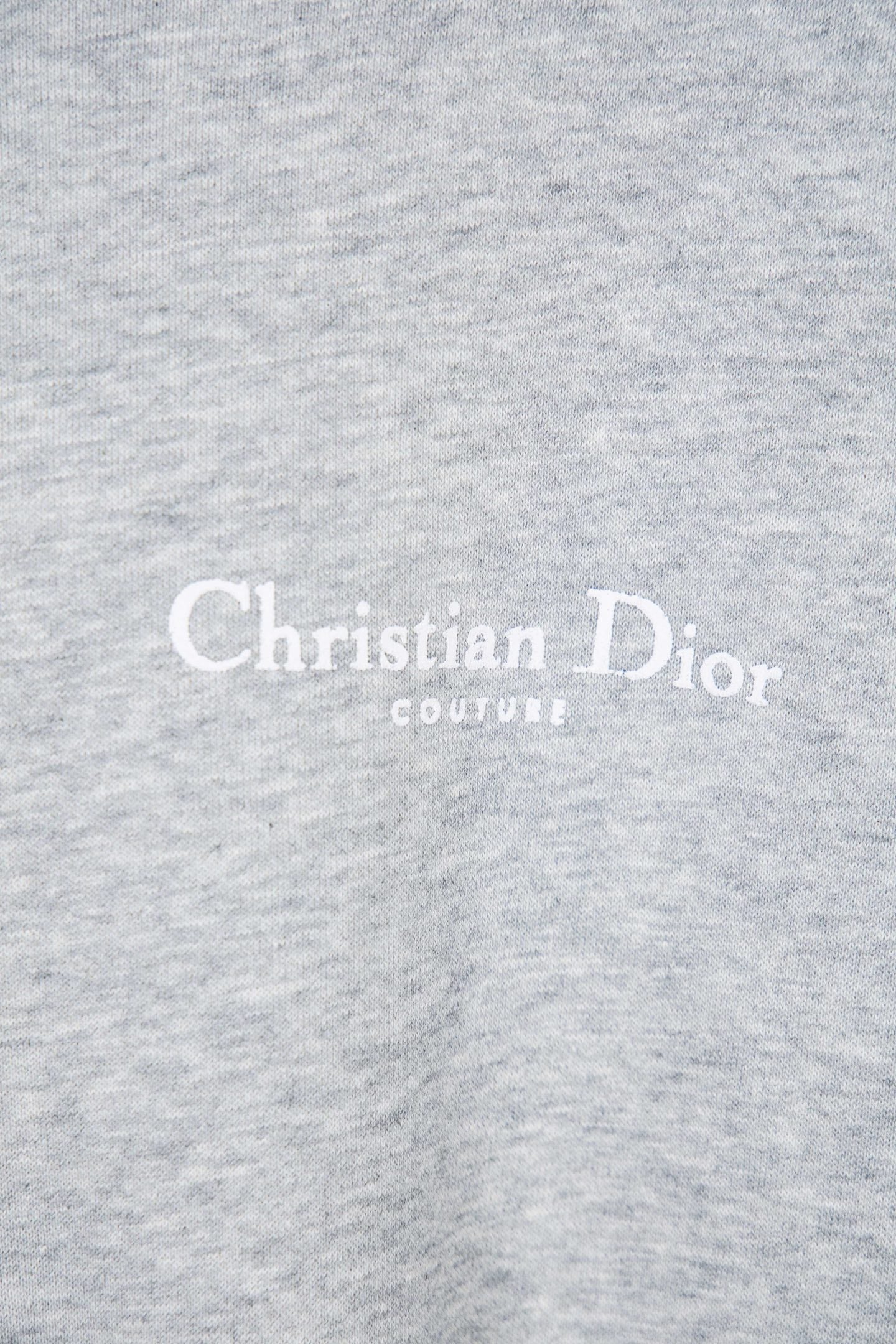 Dior Classic English Letter Hooded Sweatshirt
