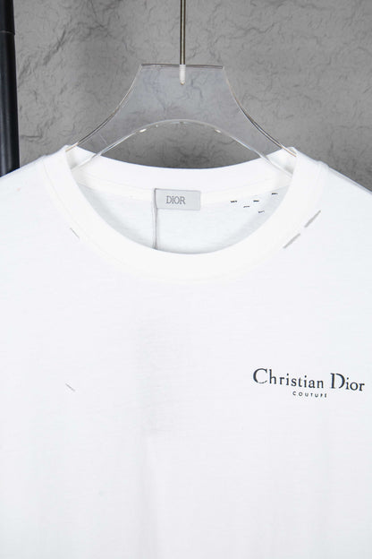 Dior Classic English Letter Long Sleeve T-Shirt