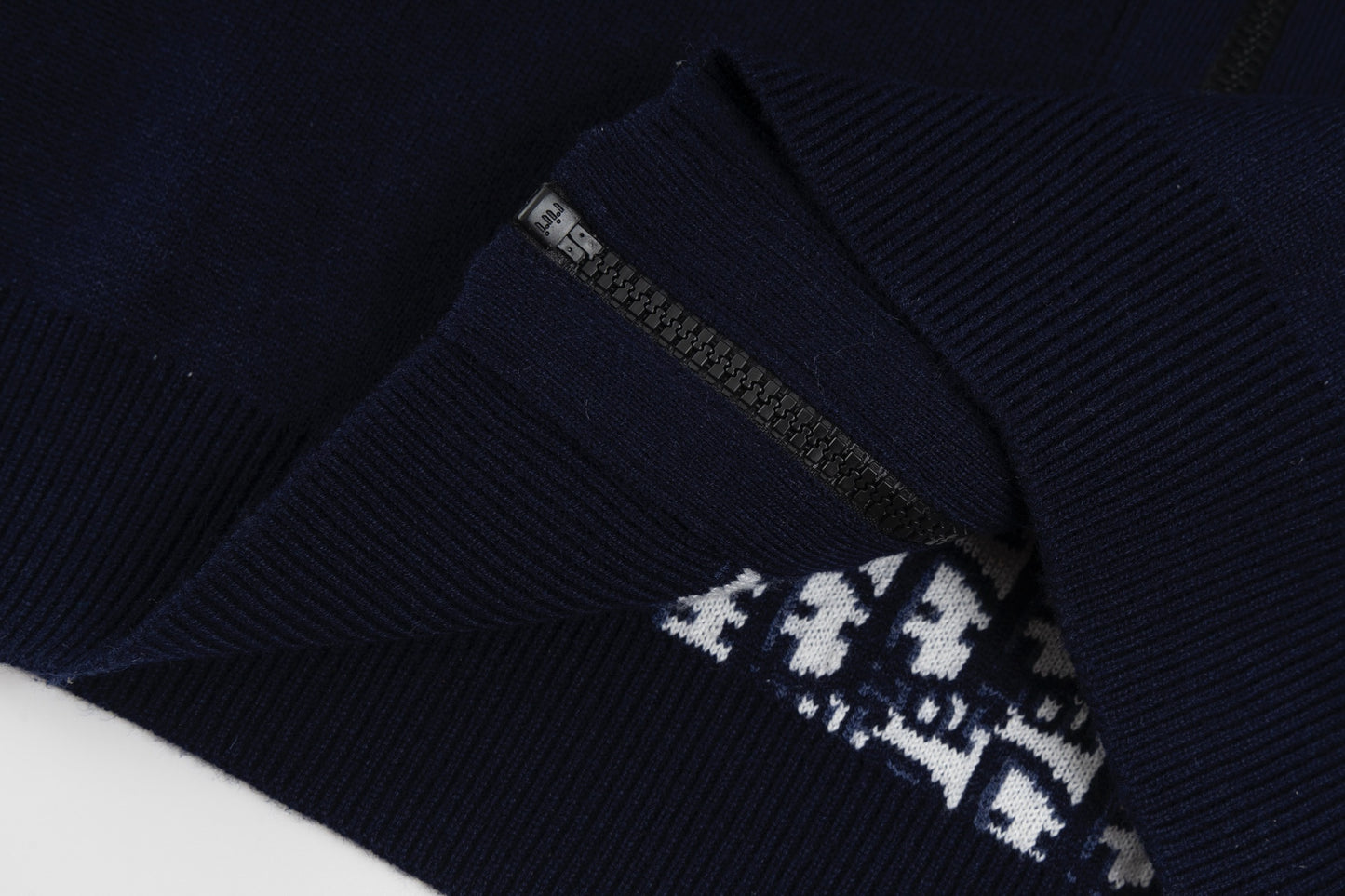 Dior Reversible Jacquard Cashmere Hooded Cardigan – 20SS