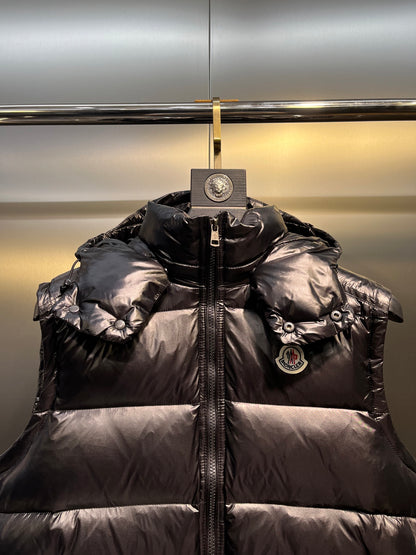 Moncler Unisex Hooded Down Vest
