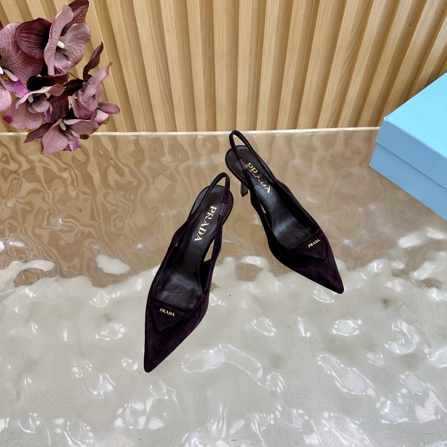 Prada 2025 Spring Pointed Toe Pumps