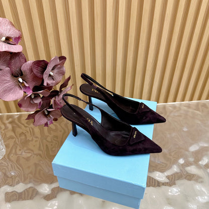 Prada 2025 Spring Pointed Toe Pumps