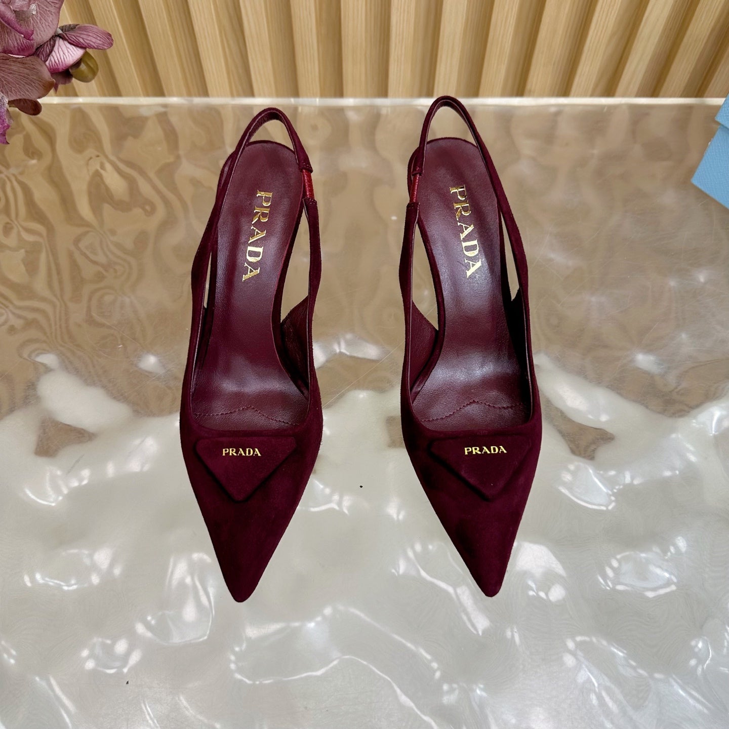 Prada 2025 Spring Pointed Toe Pumps