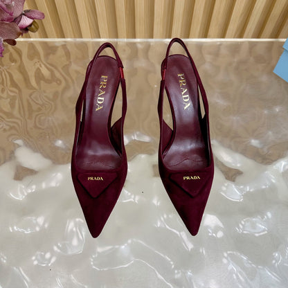 Prada 2025 Spring Pointed Toe Pumps