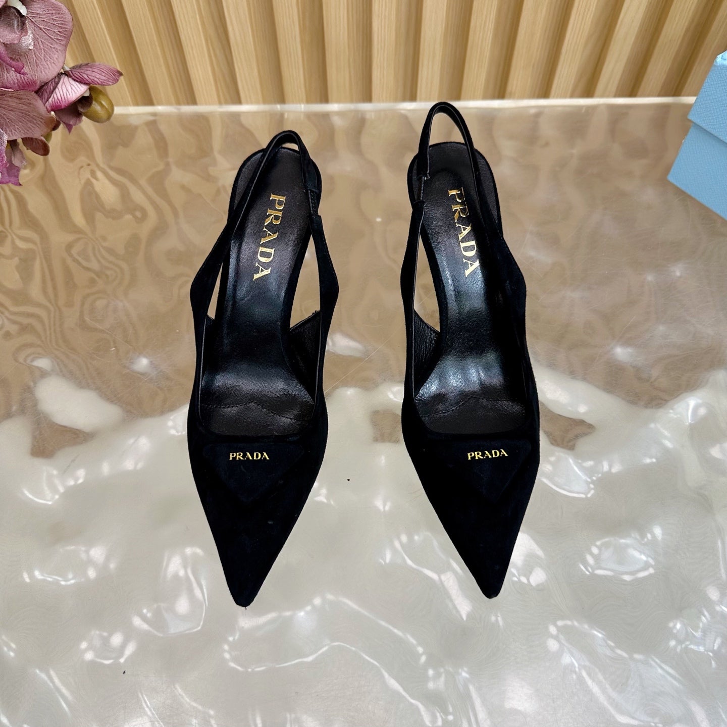 Prada 2025 Spring Pointed Toe Pumps