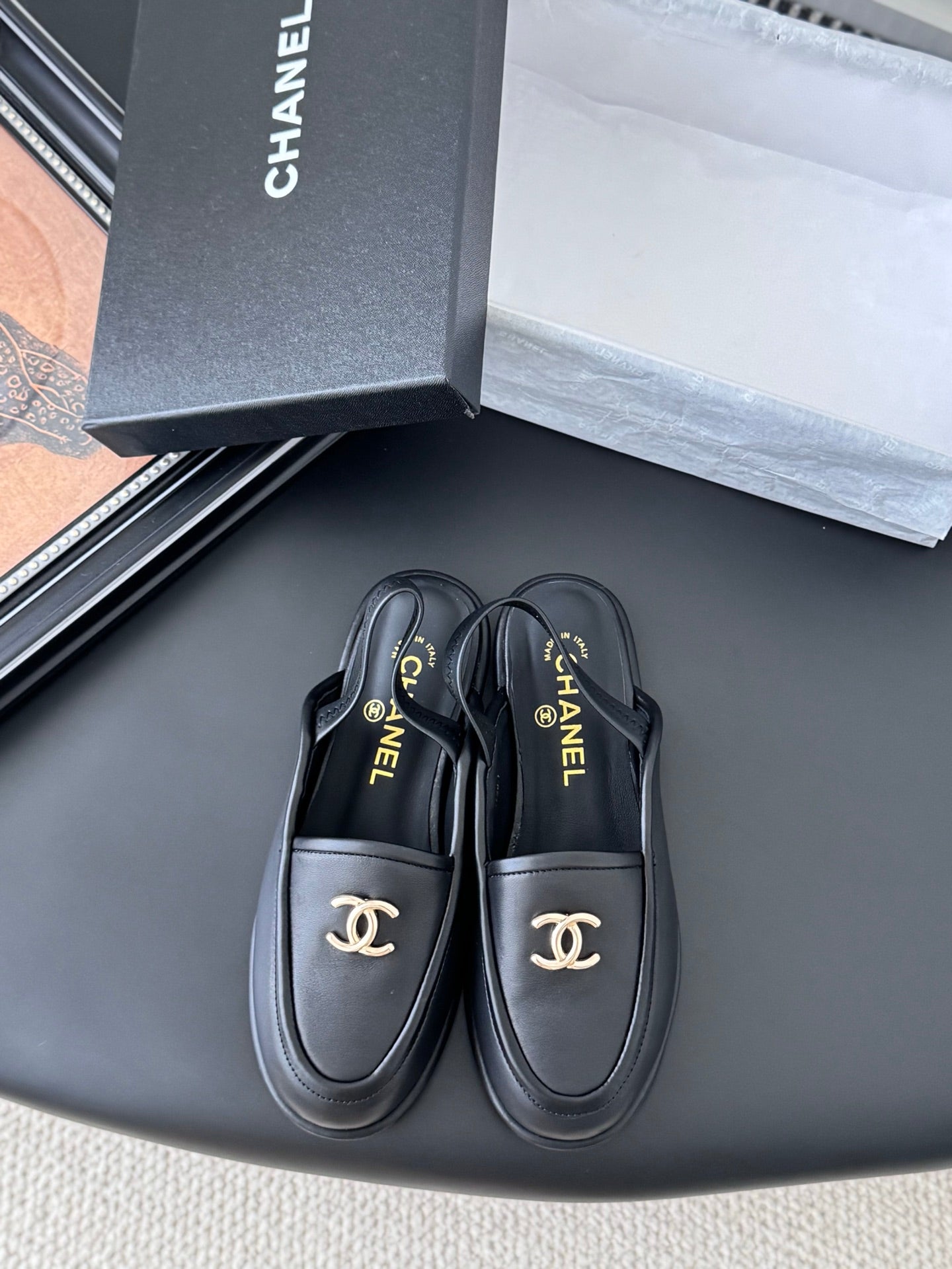 Chanel 25K Autumn/Winter Suede Mules