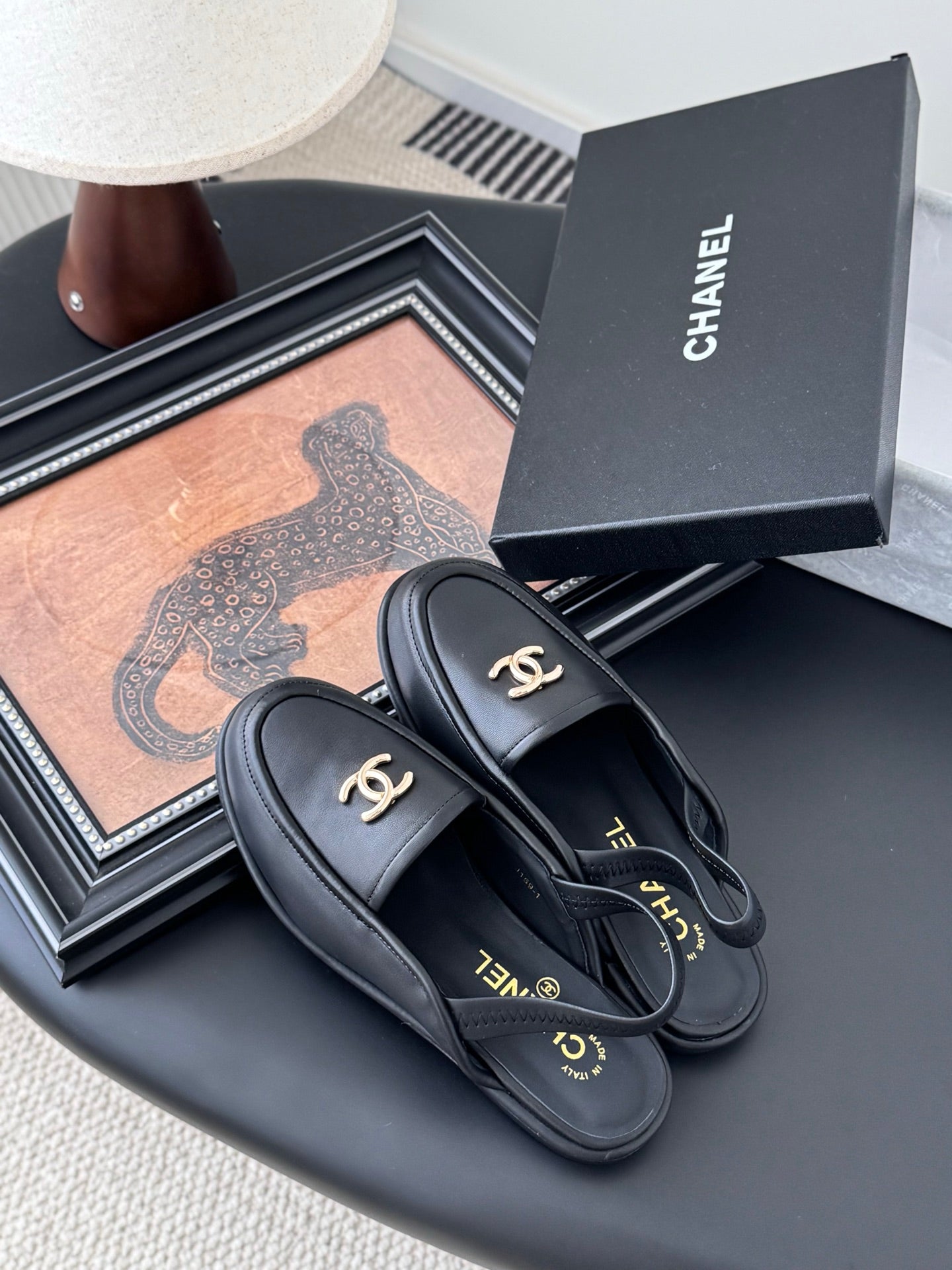 Chanel 25K Autumn/Winter Suede Mules