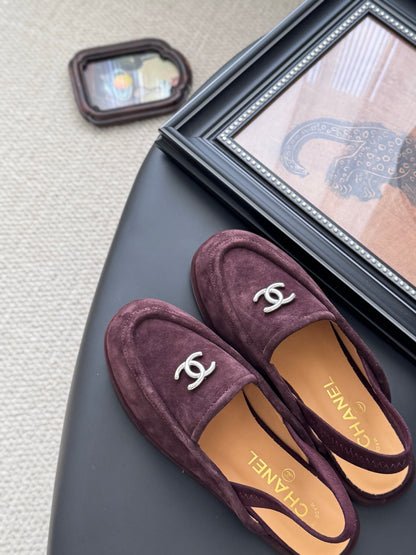 Chanel 25K Autumn/Winter Suede Mules